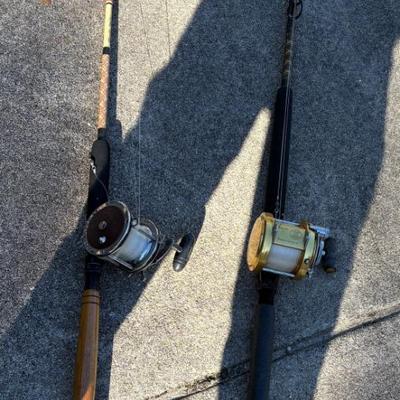Fishing Rods and Reels Saltwater