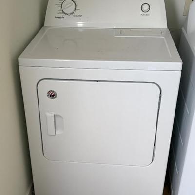 White Electric Clothes Dryer