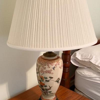 Floral Porcelain Table Lamp