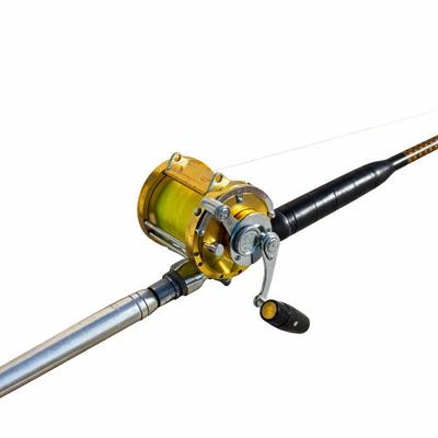 Penn International 50 W with custom rod. Two for auction 