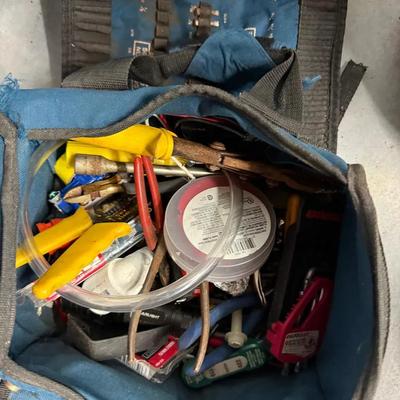 Mystery Tool Bag with Assorted Hand Tools and Shop Supplies