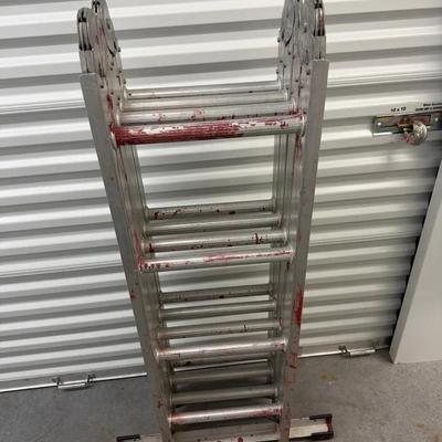 Werner Multi-Position Aluminum Folding Ladder