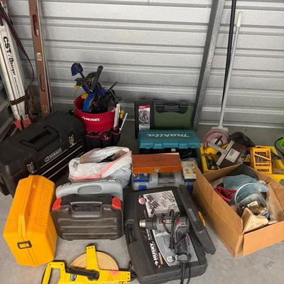 Power Tools & Hand Tools Lot: Makita, Porter-Cable, Dremel & Accessories