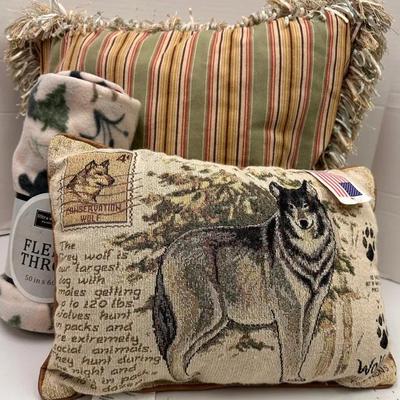 Rustic Lodge Wolf and Nature Decor Assortment