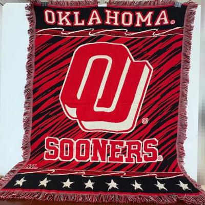OKLAHOMA SOONER BLANKET