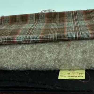 "Pendleton" Woolen Mills Fabric Trio
