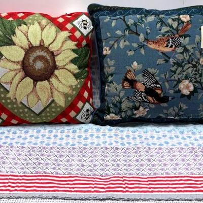 Floral Charm Textile Set