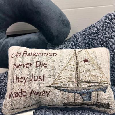 The Ultimate Angler’s Nap Kit - Nautical Decor and Blanket Bundle