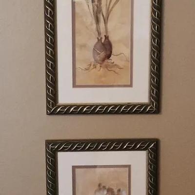 Narcissus & Orchid Panel