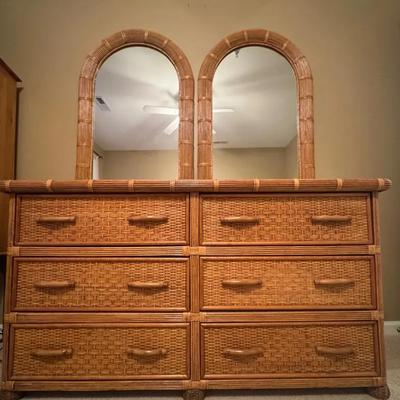 Wicker Bedroom Collection