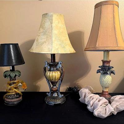 3 Cute Lamps