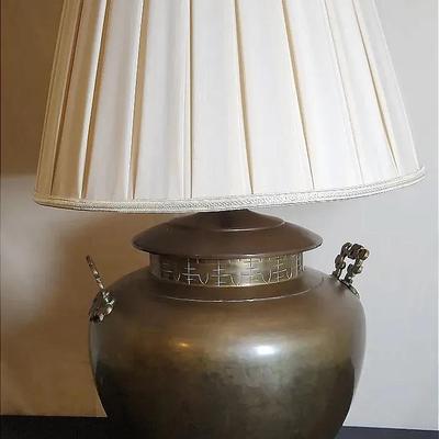 Brass Jar Lamp 