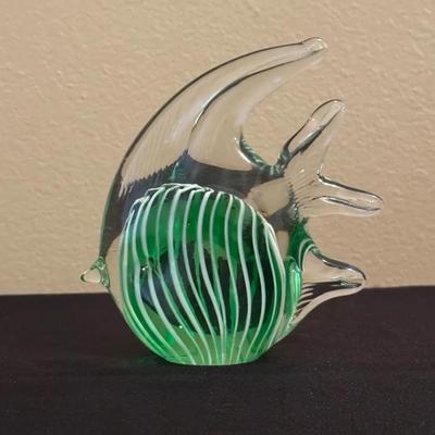 Vintage Murano Art Glass Hand Blown Fish