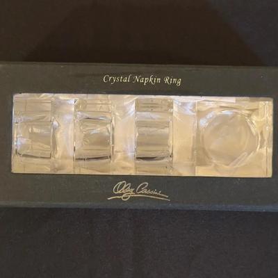 Crystal Napkin Rings