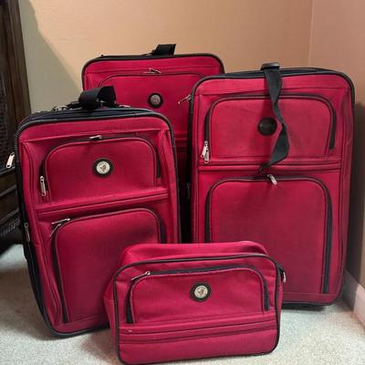 Red Luggage 