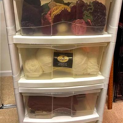 Mystery Lot Of Knitting Items