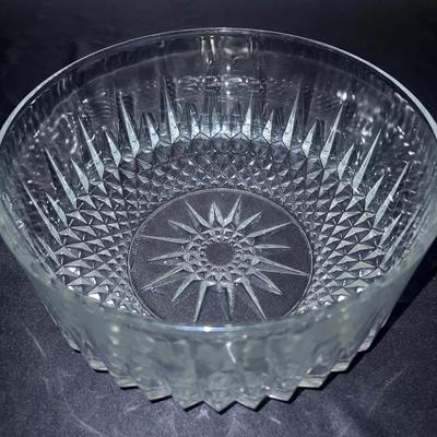 Vintage Arcoroc France Glass Serving Dish