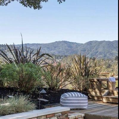 Sale Photo Thumbnail #207:  Outdoor oversized pouf (2 qty) 