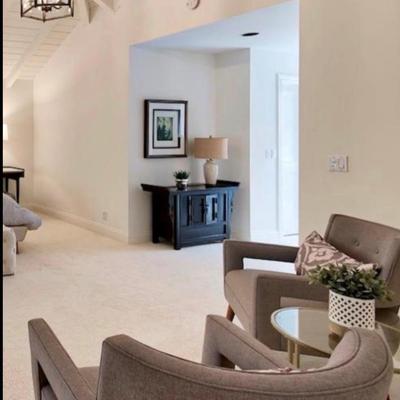 Sale Photo Thumbnail #39: -Classic transitional gray chairs