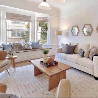 Sale Photo Thumbnail #13:  Margo nailhead white linen” sofa