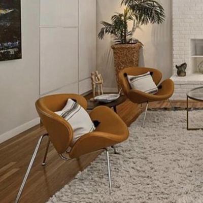 Sale Photo Thumbnail #21: Saddle mod classic leather chairs