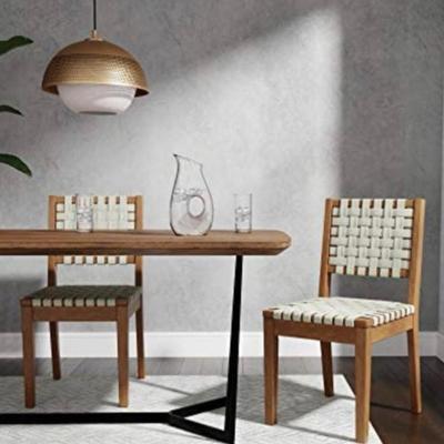 Sale Photo Thumbnail #80:  woven dining chairs (8 total)