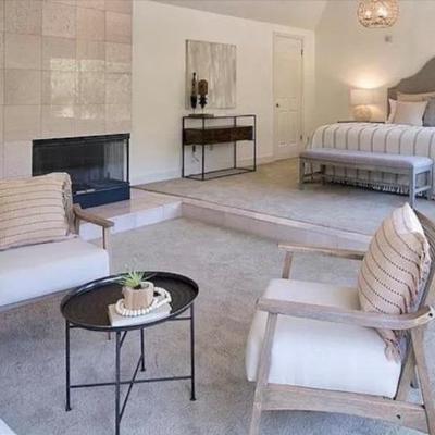 Sale Photo Thumbnail #22: Serena and Lilly washed cane chairs