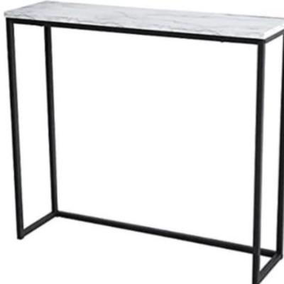 Sale Photo Thumbnail #159: -Black metal console 4’ 