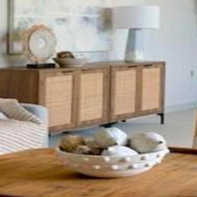 Sale Photo Thumbnail #140: 	 Double woven cane chest