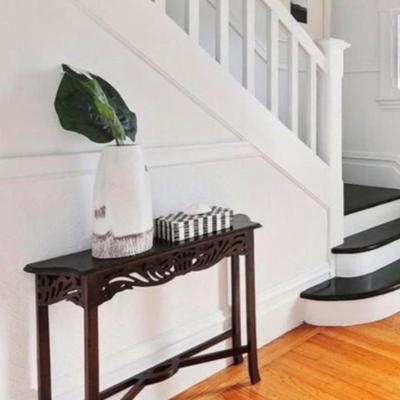 Sale Photo Thumbnail #141:  carved mahogany console 