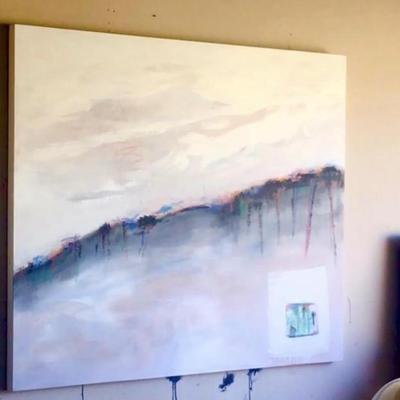 Sale Photo Thumbnail #268: Tropical  40x60x 1 ½  oil on canvas