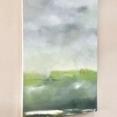 Sale Photo Thumbnail #266: -Greener Places 36x48x 1 ½  oil on canvas 