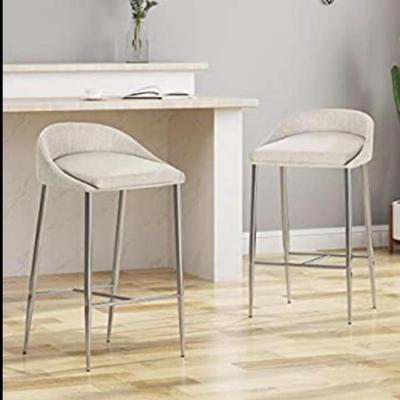 Sale Photo Thumbnail #93: counter stools  Chic lowback upholstered
