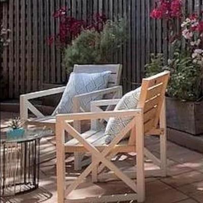 Sale Photo Thumbnail #246:  Traditions outdoor lounge chairs