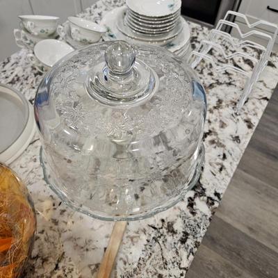 Sale Photo Thumbnail #2: Princess House Cake Plate