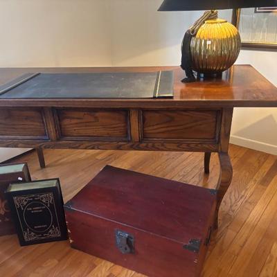 Sale Photo Thumbnail #3: one of many lamps, chests and decor