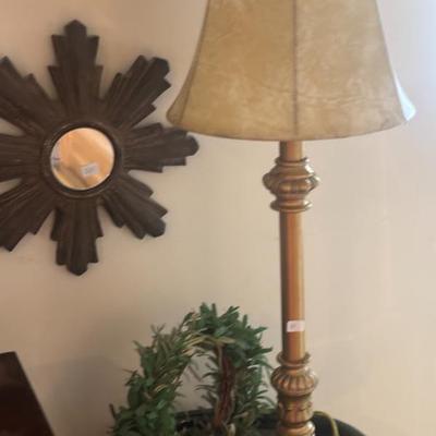 Sale Photo Thumbnail #14: wide assortment of lamps, mirrors and decor