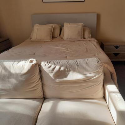 Bed frame with mattress $95 