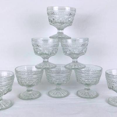 Vintage Anchor Hocking Wexford Clear Glass