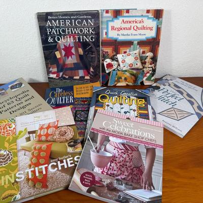 Stack Of Quilting Books