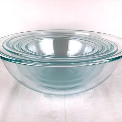 Pyrex Clear Nesting Bowls