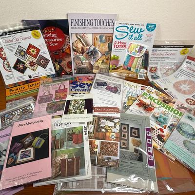 HUGE Assortment Of Sewing Project Patterns, Books And Templates 