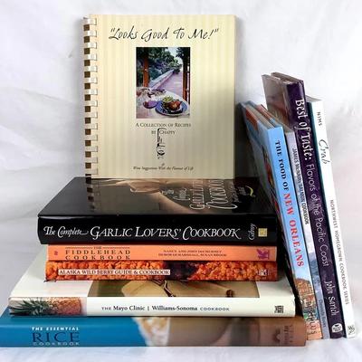 Vintage & Modern Cookbooks Lot – Assorted Titles
