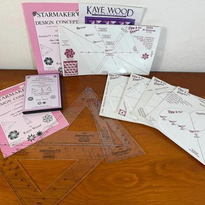Kaye Wood Quilting Rulers And Templates 