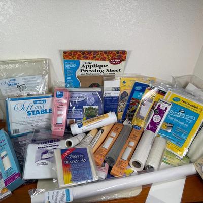 HUGE Assortment Of Interfacing And Stabilizer