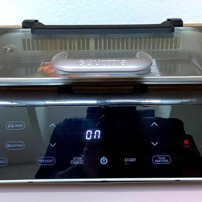 Gourmia Smokeless Indoor Grill, Griddle & Air Fryer – Tested & Works 