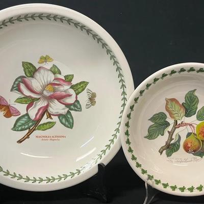 Botanical Garden Salad Bowl And Serving Salad Bowl