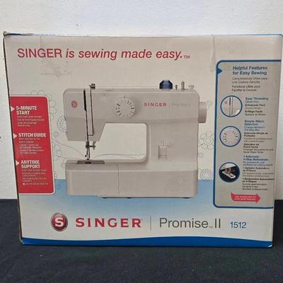 SINGER Promise II Model 1512 With Original Box & Accessories 