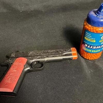 Colt Super 38 Automatic BB Pist0l And BBs 