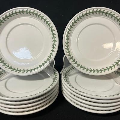 (12) Portmeirion Botanical Garden Saucers 
